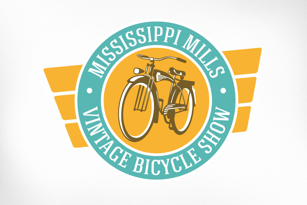 Almonte Logo Design – Mississippi Mills Vintage Bicycle Show, Badge