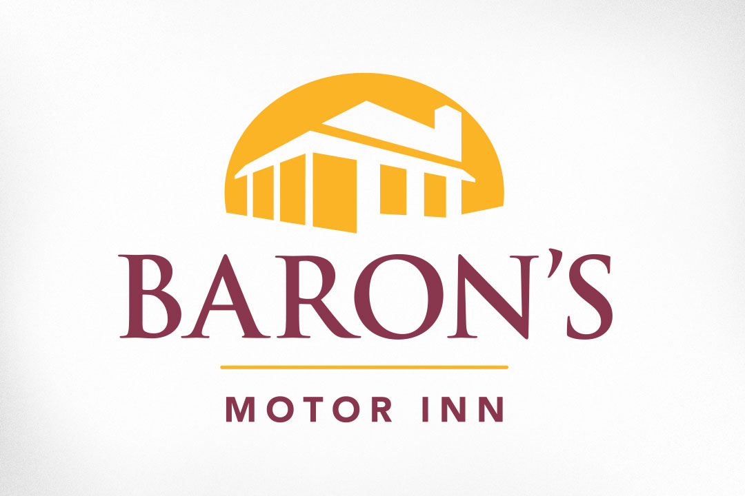 Carleton Place Logo Design – Baron's Motor Inn Sunset