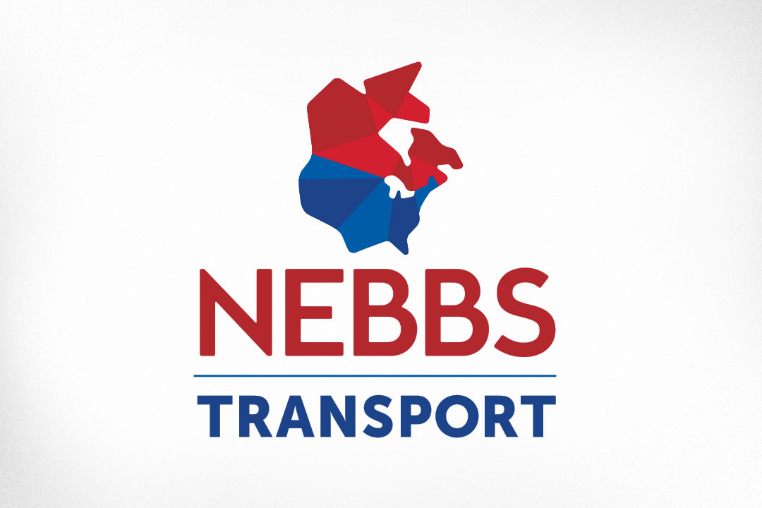 Ottawa Logo Design – Nebbs Transport Logistics Map North America
