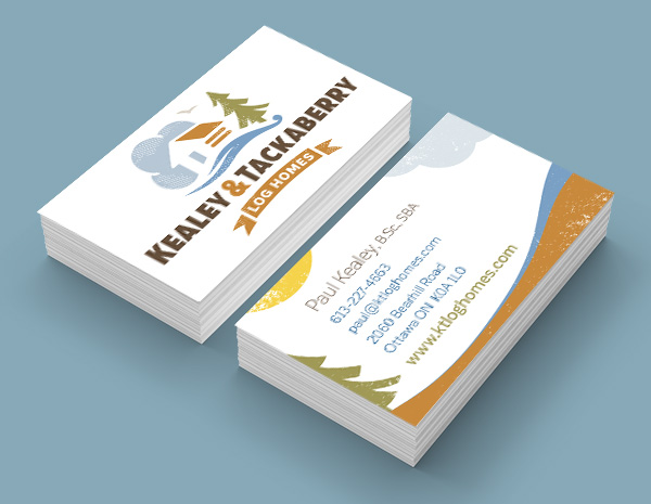 Ottawa Graphic Design - Home Builders Business Cards