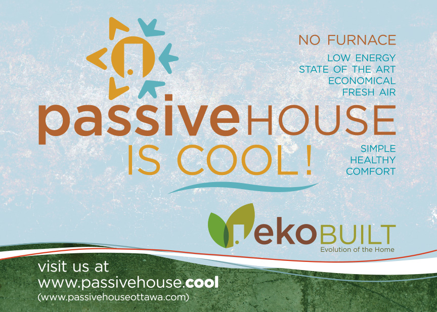 Ottawa Graphic Design Passive House Poster