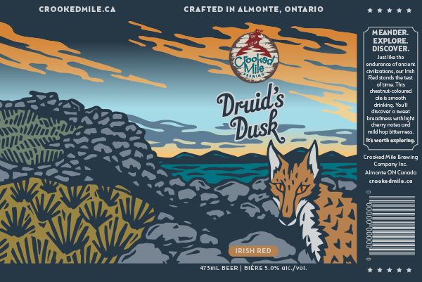 Illustration for Ontario Craft Beer Can Artwork