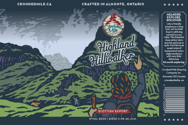 Illustration for Ontario Craft Beer Can Artwork