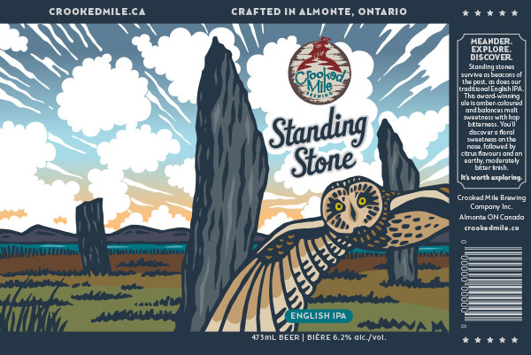 Illustration for Ontario Craft Beer Can Artwork