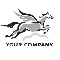 Readymade Logos for Sale - Pegasus