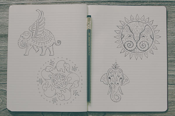 Logo Development Sketches