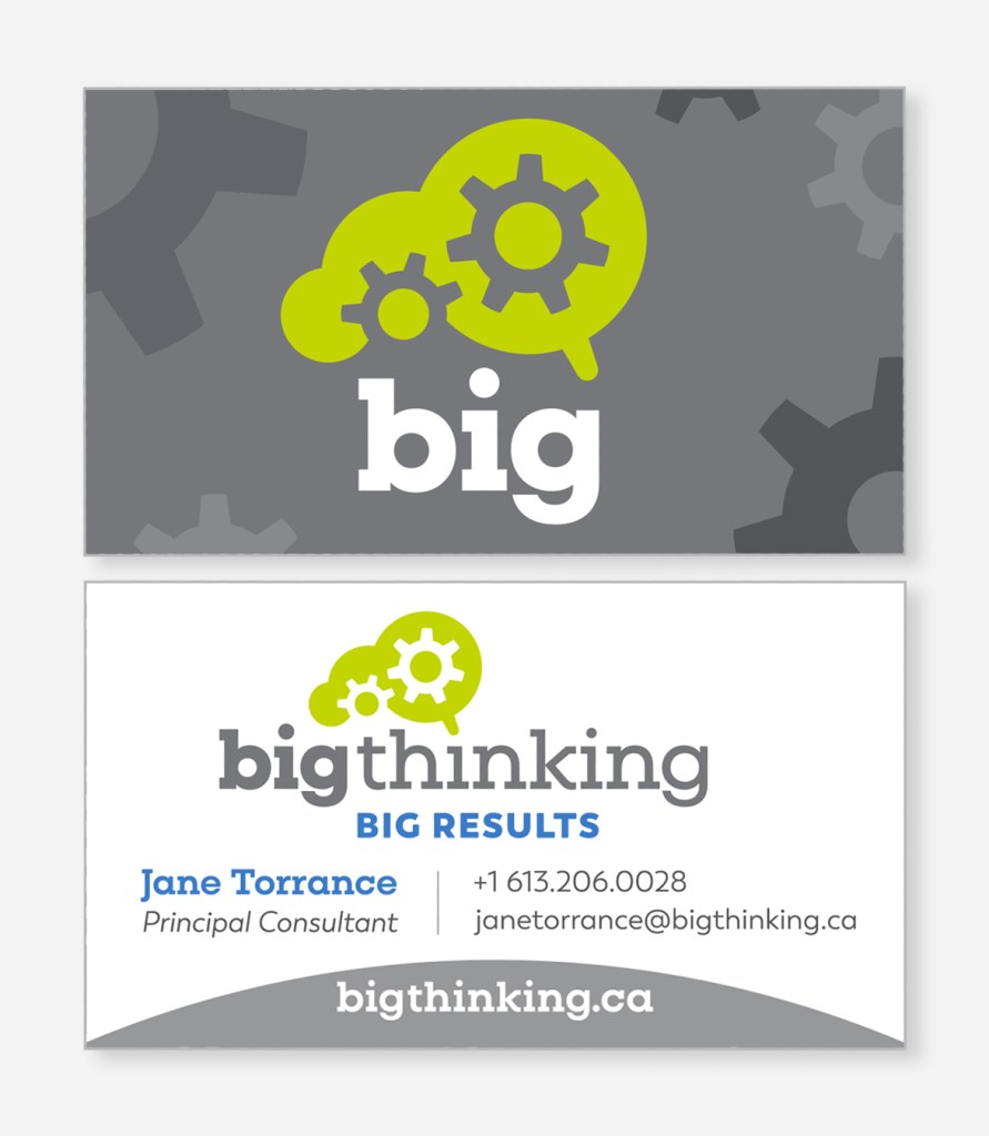 Image showing business card design