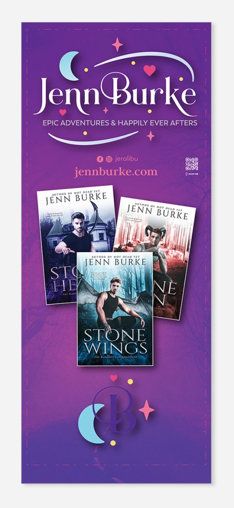 Image showing design of pull up banner