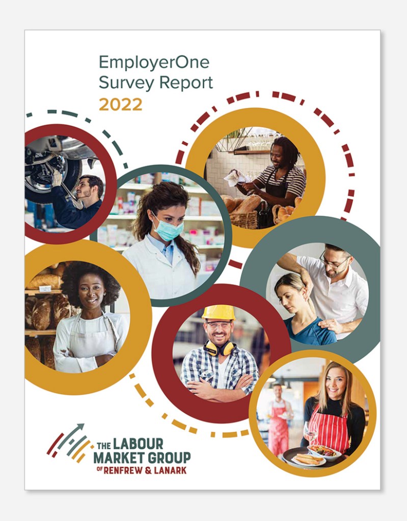 Image showing design of printed corporate report