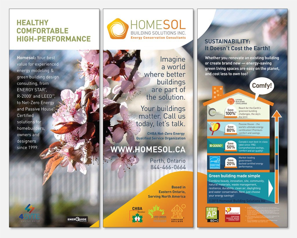 Image showing design of large trade show banner