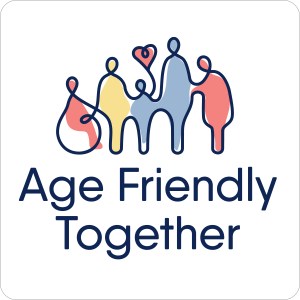 Logo depicting a group of people of varying ages and abilities