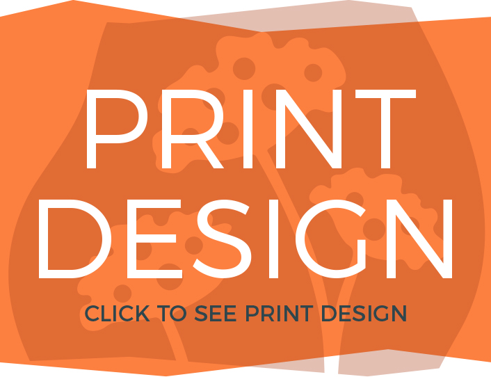 Large colourful graphic button with text: print design (click to see print design)